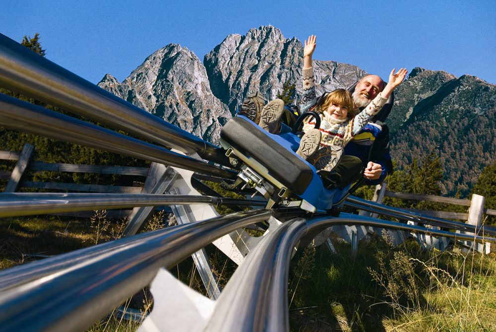 Summer Toboggan Run in Merano 2000